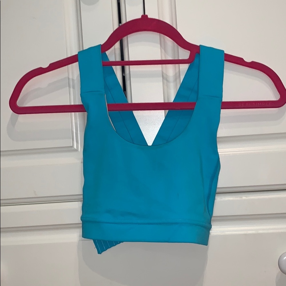 Lululemon Blue Sports Bra
